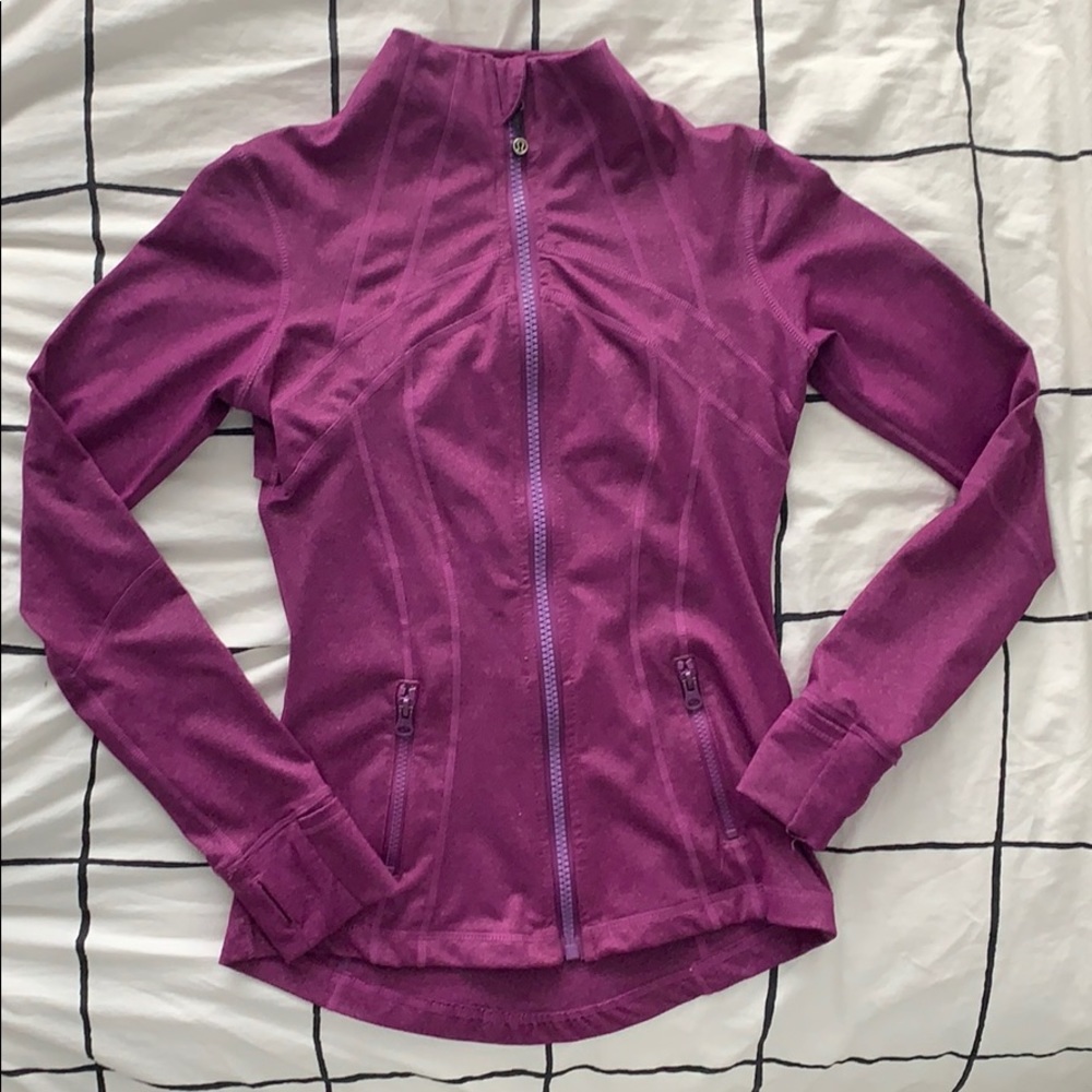 Purple Lululemon define jacket
